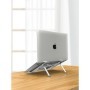 Suport laptop Serioux, SRXNCPU2, material aluminiu, dimensiune deschisă: 190x250x4mm,dimensiune pliată: 60 x 250 x 4mm, grosime: